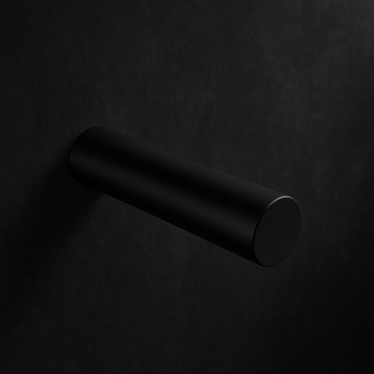 Noir et Neige – Reservepapierrollenhalter, matt schwarz