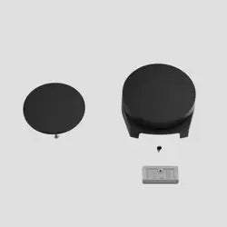TopSelect Black Farbset zu Wannenfüll- und Ablaufgarnitur